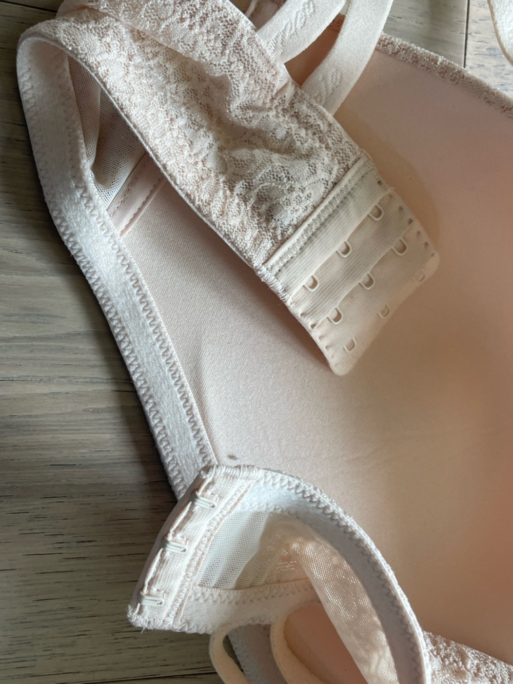 Aerie Light Blush Lace Wireless Everyday Bra 38D - Picture 5 of 8